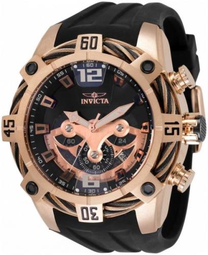 Invicta Bolt Herreklokke 35630 Flerfarget/Gummi Ø51 mm