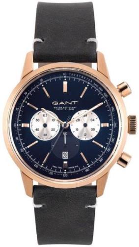 Gant 99999 Herreklokke GT064004 Blå/Lær Ø43 mm