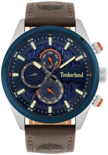 Timberland 99999 Herreklokke TBL15953JSTBL03 Blå/Lær Ø46 mm