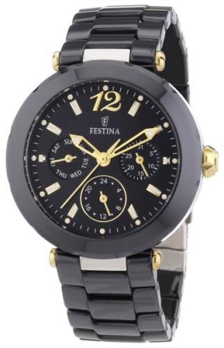 Festina Sport Dameklokke F16641-4 Sort/Keramik Ø38 mm