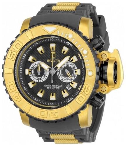 Invicta Jason Taylor Herreklokke 23720 Grå/Gulltonet stål Ø58 mm