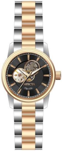 Invicta 99999 Herreklokke 27563 Sort/Rose-gulltonet stål Ø44 mm