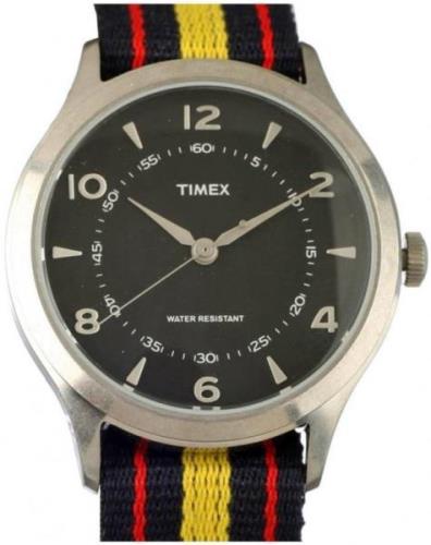 Timex 99999 Dameklokke TW2T97300LG Sort/Tekstil Ø35 mm