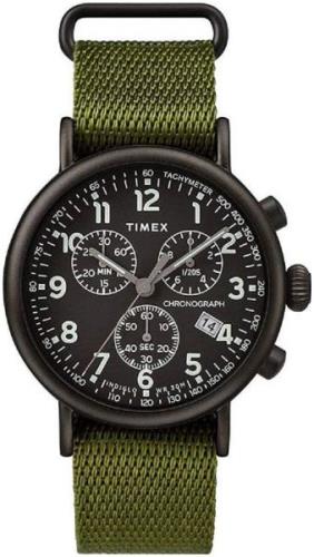 Timex 99999 Herreklokke TW2T21400 Sort/Tekstil Ø41 mm