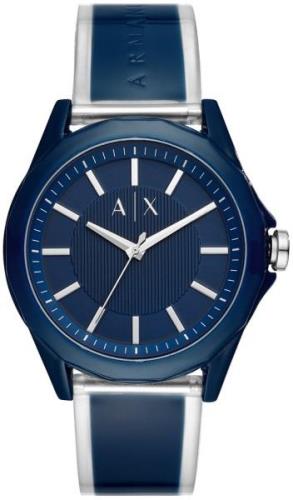 Armani Exchange 99999 Herreklokke AX2631 Blå/Gummi Ø44 mm