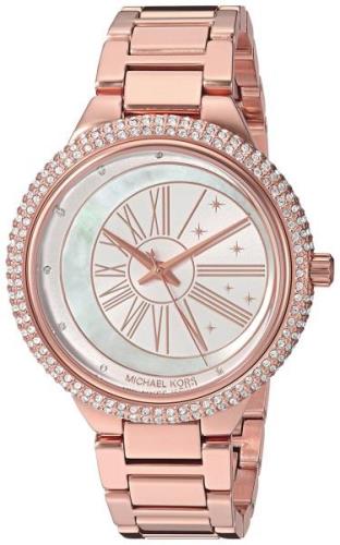 Michael Kors 99999 Dameklokke MK6551 Hvit/Rose-gulltonet stål Ø40 mm