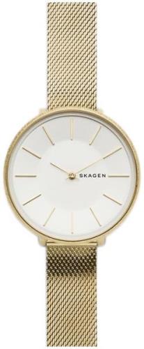 Skagen 99999 Dameklokke SKW2722 Sølvfarget/Gulltonet stål Ø38 mm