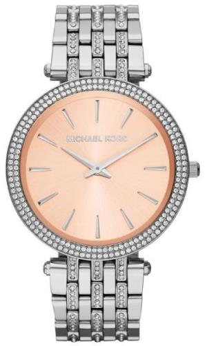 Michael Kors Darci Dameklokke MK3218 Rosa/Stål Ø39 mm