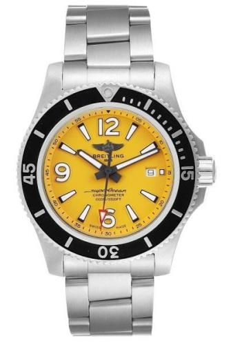 Breitling Superocean 44 Herreklokke A17367021I1A1 Gul/Stål Ø44 mm