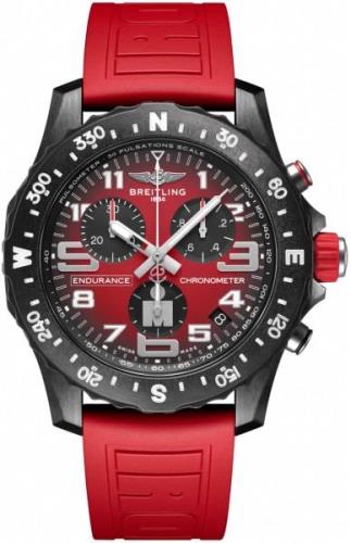 Breitling Herreklokke X823109A1K1S1 Professional Endurance Rød/Gummi