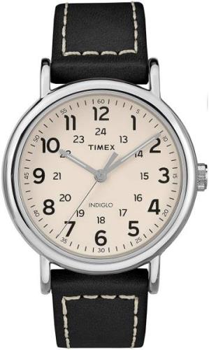 Timex Herreklokke TWG019300 Antikkhvit/Lær Ø40 mm