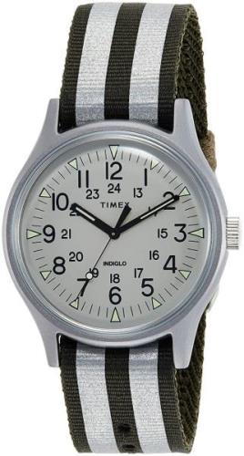 Timex Herreklokke TW2R80900 Grå/Tekstil Ø40 mm