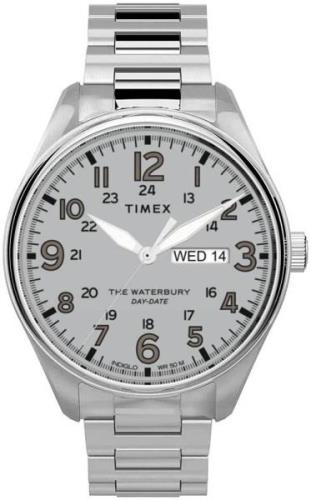 Timex Herreklokke TW2T70800 Sølvfarget/Stål Ø42 mm