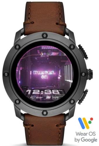 Diesel Herreklokke DZT2032 Gen 5 Axial LCD/Lær Ø48 mm