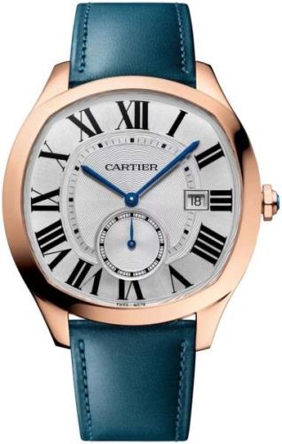 Cartier Herreklokke WGNM0022 Drive De Sølvfarget/Lær