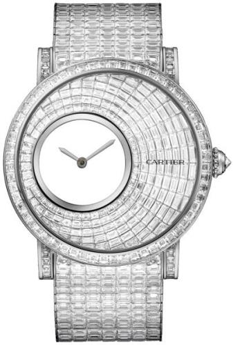 Cartier Herreklokke HPI00890 Rotonde De Diamantsmykket/18 karat hvitt
