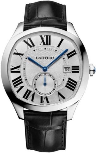 Cartier Herreklokke WSNM0015 Drive De Sølvfarget/Lær