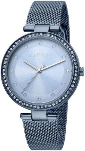 Esprit Dameklokke ES1L151M0105 Breezy Blå/Stål Ø36 mm