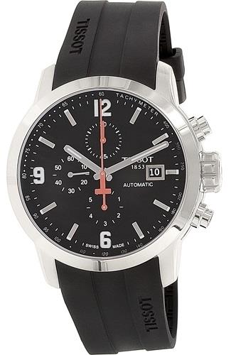 Tissot Herreklokke T055.427.17.057.00 Quicster Sort/Gummi Ø43 mm