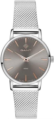 Gant Dameklokke G127003 Grå/Stål Ø32 mm