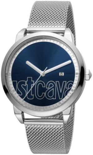 Just Cavalli Herreklokke JC1G079M0255 Blå/Stål Ø42 mm