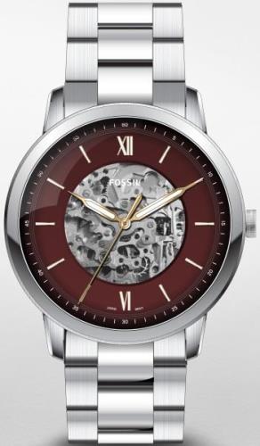 Fossil Herreklokke ME3209 Neutra Rød/Stål Ø44 mm