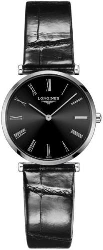 Longines Dameklokke L4.512.4.51.2 La Grande Classique De Sort/Lær