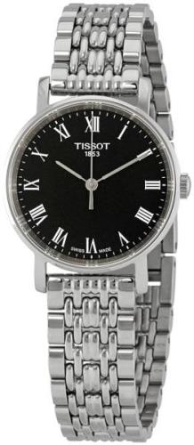 Tissot Dameklokke T109.210.11.053.00 Everytime Sort/Stål Ø30 mm