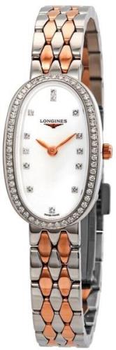 Longines Dameklokke L2.305.5.89.7 Symphonette Hvit/18 karat rosé