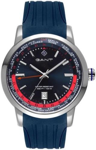 Gant Herreklokke G152001 Portsmouth Blå/Gummi Ø44 mm