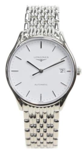 Longines Herreklokke L4.860.4.12.6 Grande Classique Hvit/Stål Ø35 mm