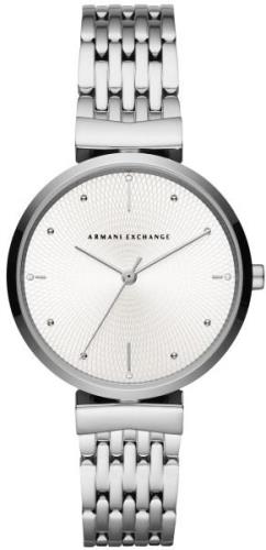 Armani Exchange Dameklokke AX5900 Zoe Sølvfarget/Stål Ø36 mm