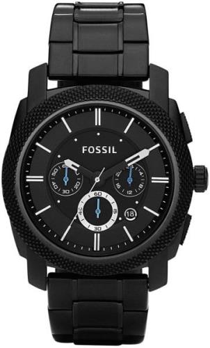 Fossil Herreklokke FS4552IE Sort/Stål Ø45 mm