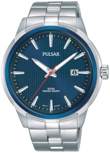 Pulsar Herreklokke PS9583X1 Classic Blå/Stål Ø44 mm