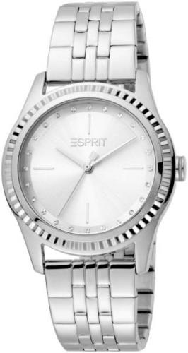 Esprit Dameklokke ES1L222M0045 Sølvfarget/Stål Ø34 mm