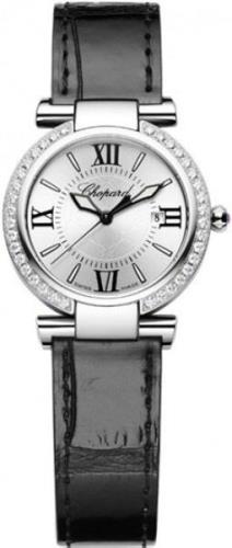 Chopard Dameklokke 388541-3003 Imperiale Sølvfarget/Lær Ø28 mm