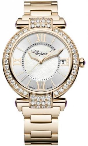 Chopard Dameklokke 384241-5004 Imperiale Hvit/18 karat rosé gull