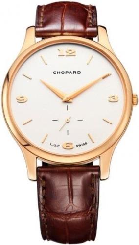 Chopard Herreklokke 161920-5001 L.U.C XPS Sølvfarget/Lær Ø39.5 mm