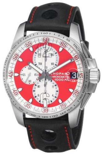 Chopard Herreklokke 168459-3036 Mille Miglia Rød/Lær Ø44 mm