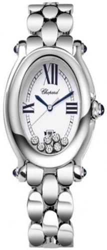 Chopard Dameklokke 278418-3002 Happy Sport Hvit/Stål Ø30 mm