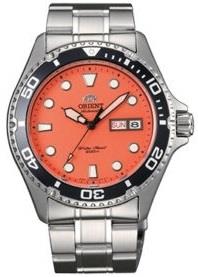 Orient Herreklokke AA02006M Ray II VALUE_UNKOWN Orange/Stål Ø42 mm