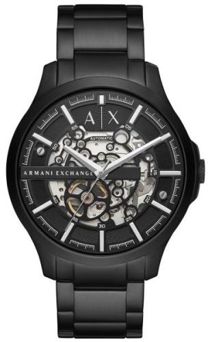 Armani Exchange Herreklokke AX2418 Hampton Sort/Stål Ø46 mm