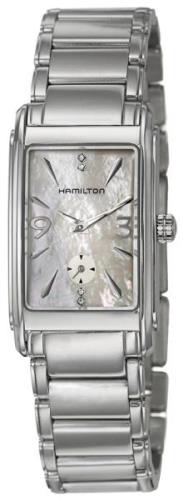 Hamilton Dameklokke H11411115 American Classic Timeless Hvit/Stål