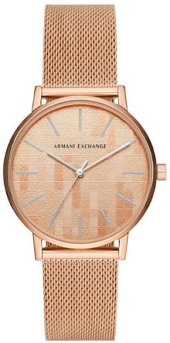 Armani Exchange Dameklokke AX5584 Lola Rosegullfarget/Stål Ø36 mm