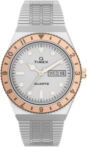 Timex TW2U95600 Q Sølvfarget/Stål Ø36 mm