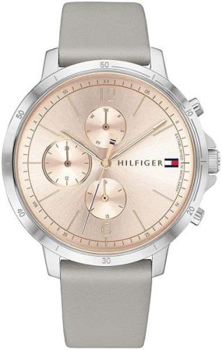 Tommy Hilfiger Dameklokke 1782191 Rosegullfarget/Lær Ø38 mm