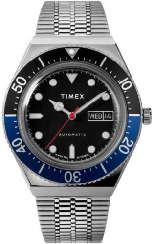 Timex Herreklokke TW2U29500 Sort/Stål Ø40 mm