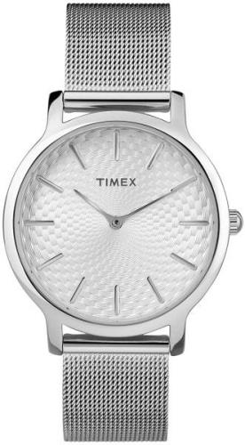 Timex TW2R36200 Hvit/Stål Ø34 mm