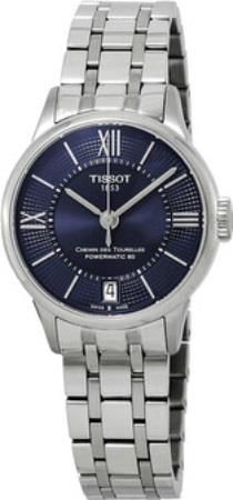 Tissot Dameklokke T099.207.11.048.00 Chemin Des Tourelles Blå/Stål