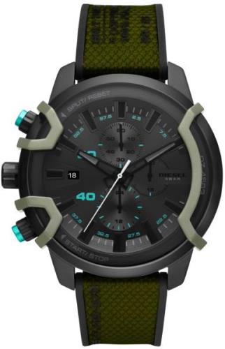 Diesel Herreklokke DZ4563 Griffed Sort/Tekstil Ø48 mm